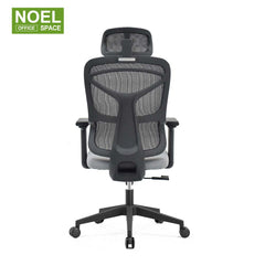 Makin-H,Classic design high back mesh office chair with 3D armrest