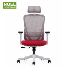 Maro-H (Grey PP+3D arm), Cheemay mesh ergonomic high back executive chair in office chairs