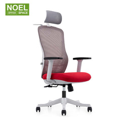 Maro-H (Grey PP+3D arm), Cheemay mesh ergonomic high back executive chair in office chairs