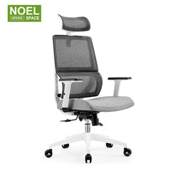 Mars-H(White PP), 360 Revolving Executive Swivel Chairs Cheap Black White OEM Fashionable Style Modern Adjustable Furniture Office Chair