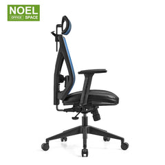 Mike-H/M(PU),BIFMA passed ergonomic mesh office chair adjustable back and sliding seat function NOEL