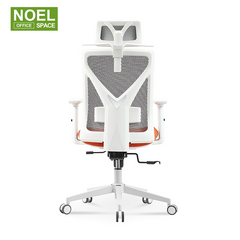 Mike-H(white nylon),combines fashion and comfort high back ergonomic mesh office chair