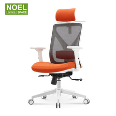Mike-H(white nylon),combines fashion and comfort high back ergonomic mesh office chair