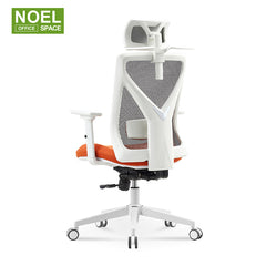 Mike-H(white nylon),combines fashion and comfort high back ergonomic mesh office chair