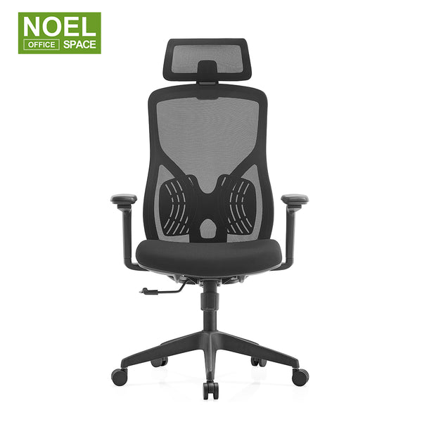 Milly-H,high back ergonomic mesh office chair that combines fashion and comfort