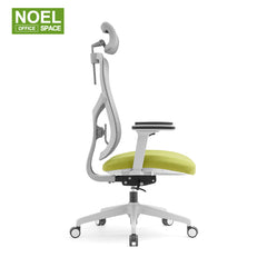 Moda-HG，New design yellow color4D armrest ergonomic mesh office chair