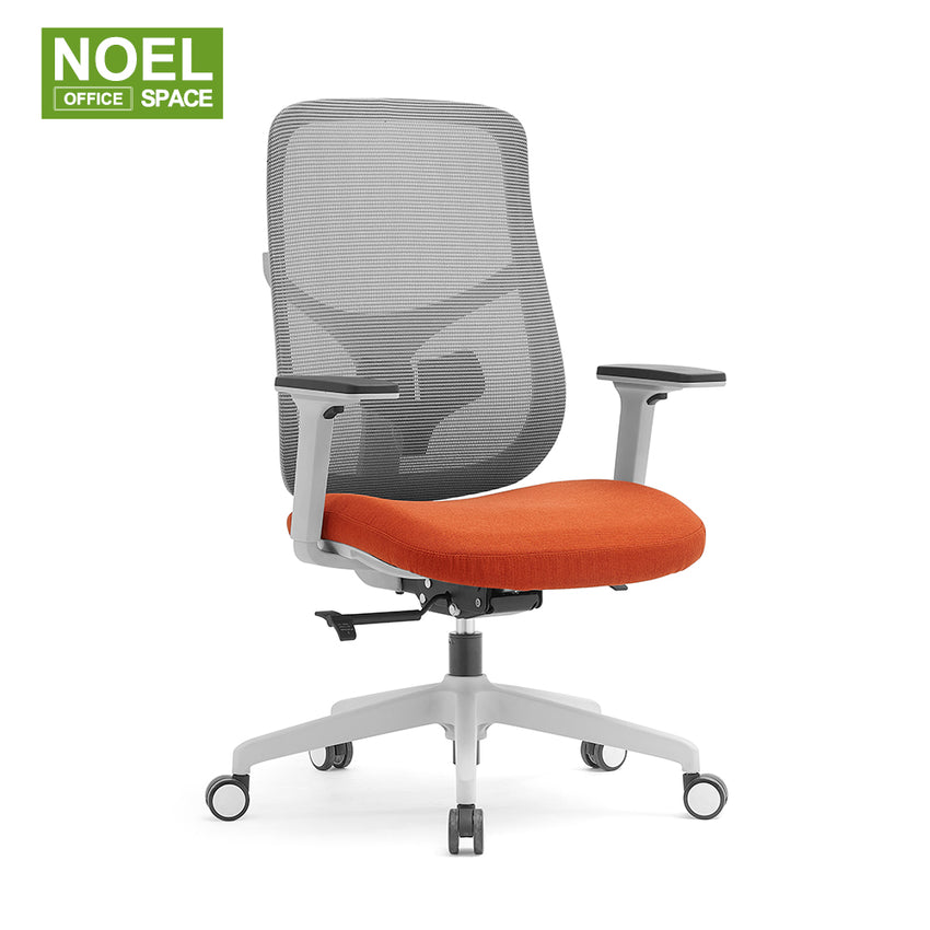 Moda-MG，New design colorful 3D armrest  ergonomic mesh office chair