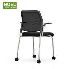 Nala,simple design colorful traning chair with wheels and without wheels