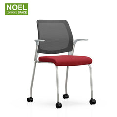 Nala,simple design colorful traning chair with wheels and without wheels