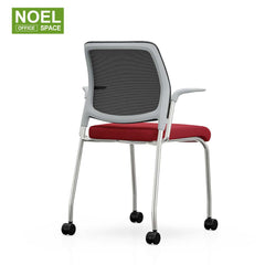 Nala,simple design colorful traning chair with wheels and without wheels