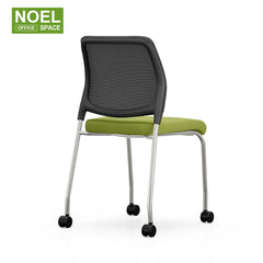 Nala,simple design colorful traning chair with wheels and without wheels