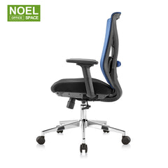 Oka-H plus（Blue）/M, Factory Direct Sales Office Lift Chair Ergonomics Backrest Adjustment Lift Rotating Portable Office Chair