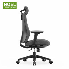 Plex-H/M,New design fabric high back office chair with 3D armrest