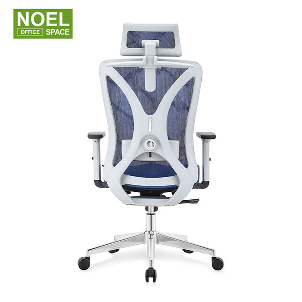 Prima-H(3D+seat sliding),new color high back ergonomic office chair.