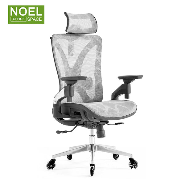 Tria-H(Mesh seat,footrest)High-end atmosphere High back ergonomic offi –  NOEL FURNITURE