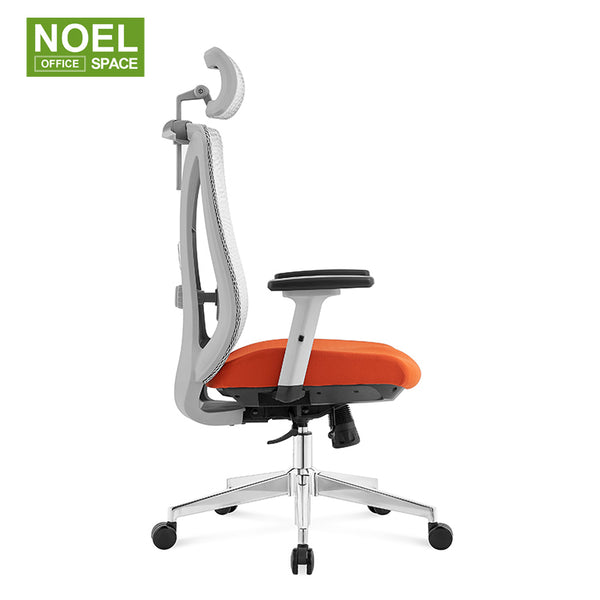 Prima-H(3D + seat sliding),high back ergonomic mesh office chair