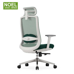 Pro-HW/MW/VW,green color simple design office chair with 2D lumbar support