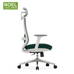 Pro-HW/MW/VW,green color simple design office chair with 2D lumbar support