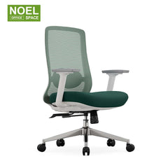 Pro-HW/MW/VW,green color simple design office chair with 2D lumbar support