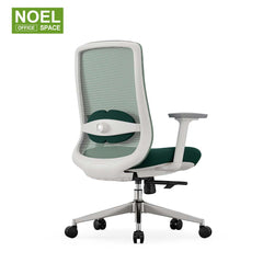 Pro-HW/MW/VW,green color simple design office chair with 2D lumbar support