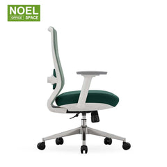 Pro-HW/MW/VW,green color simple design office chair with 2D lumbar support