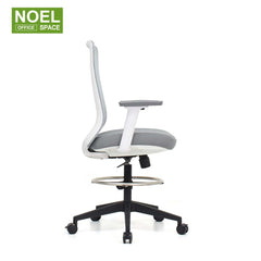 Pro-MW (Foot ring),without lumbar support mid back mesh office chair