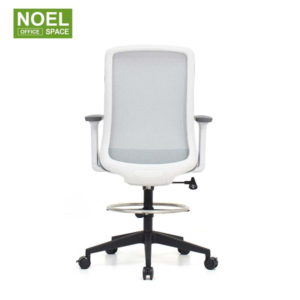 Pro-MW (Foot ring),without lumbar support mid back mesh office chair
