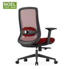 Pro-H/M/V,simple choice red color office chair with 3D headrest