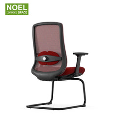 Pro-H/M/V,simple choice red color office chair with 3D headrest