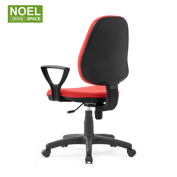 Rob-fixed PP armrest computer chair