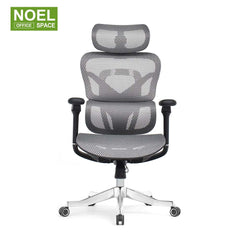 Zeno-HG/H (Alum back frame),full back height adj. ergonomic chair with electric gaslift