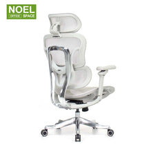 Zeno-HG/H (Alum back frame),full back height adj. ergonomic chair with electric gaslift