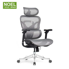 Zeno-HG/H (Alum back frame),full back height adj. ergonomic chair with electric gaslift