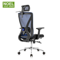 Oka-H plus（Blue）/M, Factory Direct Sales Office Lift Chair Ergonomics Backrest Adjustment Lift Rotating Portable Office Chair