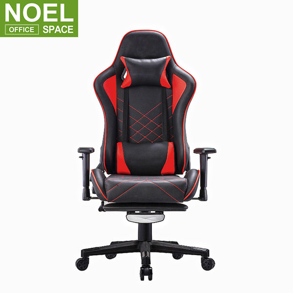 Royal  (Footrest), wholesale gaming office chair computer racing chair for gamer with adjustable armrest