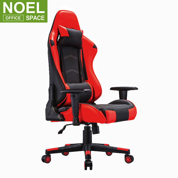 Connor, Luxury Reclining Ergonomic PC Gamer Computer Game Chair Racing Gaming Chairs