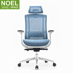 Flex-H (White PP), 2021 modern high quality ergonomics mesh manager office chair