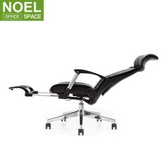 Noll-H (Fabric), Ergonomic Seat Height Adjustable Modern Style High Back Mesh Office Chair