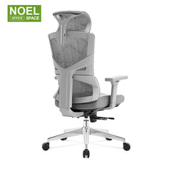 Aline-H (Grey), New Model High Quality Mesh Ergonomic Office Chair With 3D Armrest And Seat Sliding.