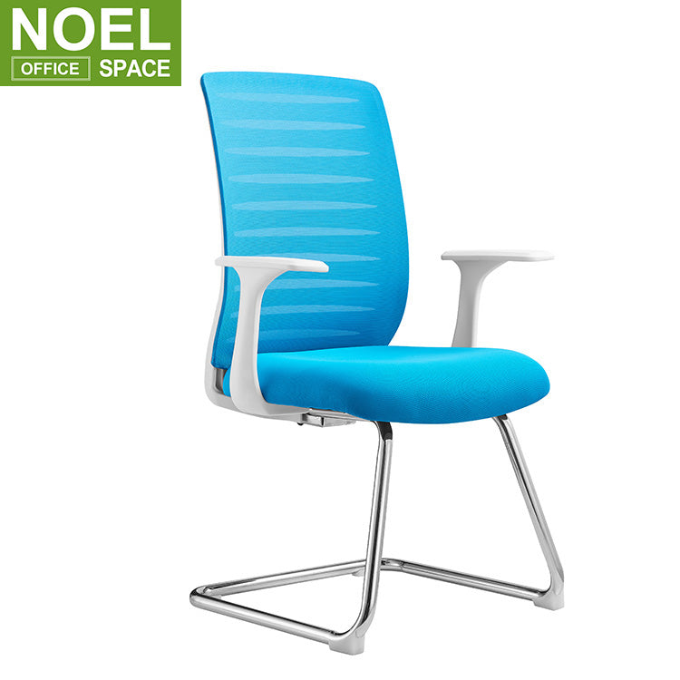 Angel-V, Mid back ergonomic mesh back fabric seat staff conference chair