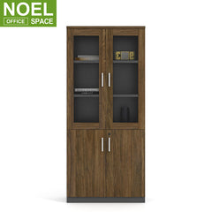 Factory direct combination lock 2 door A4 file cabinet office wood file cabinet