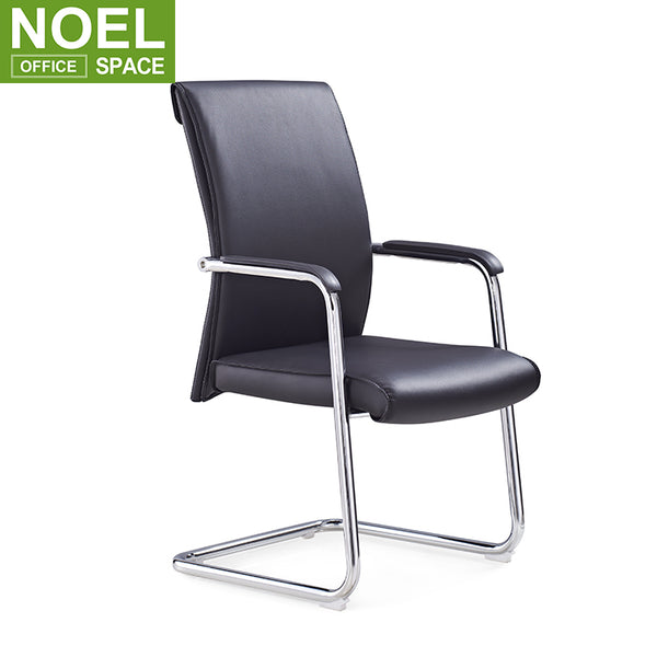 Dixon-V, Executive chair without wheels soft reception room chair