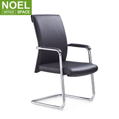 Dixon-V, Executive chair without wheels soft reception room chair