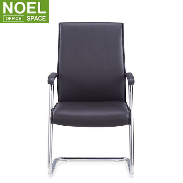 Dixon-V, Executive chair without wheels soft reception room chair
