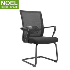 Ivy, Popular Metal Frame Middle Mesh Fabric Back Task Visitor Office Chairs For Meeting Room