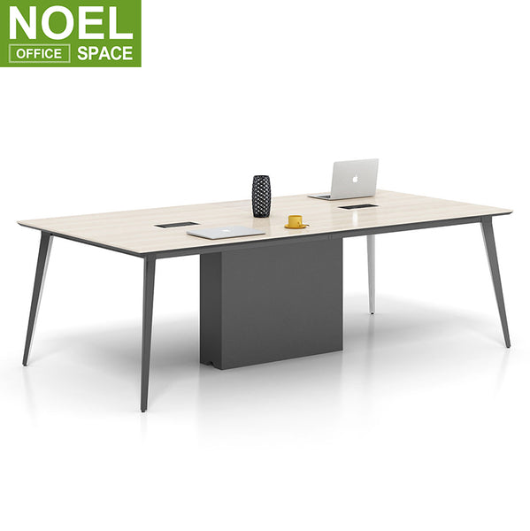 Large Modern MFC Conference Room Meeting Table Desk Wooden Office Furniture Melamine Boardroom Table