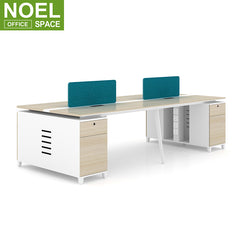 Modern Office Furniture China 4 people office desk workstation office partitions table workstation