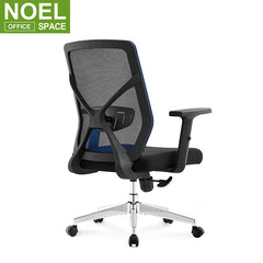 Lenny-M, Hot Sale Swivel Staff Mesh Task Chair Revolving Manager Executive Office Chair