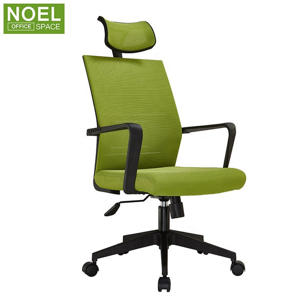 Leslie-H, Manufacturer supply high back mesh office chair swivel chair