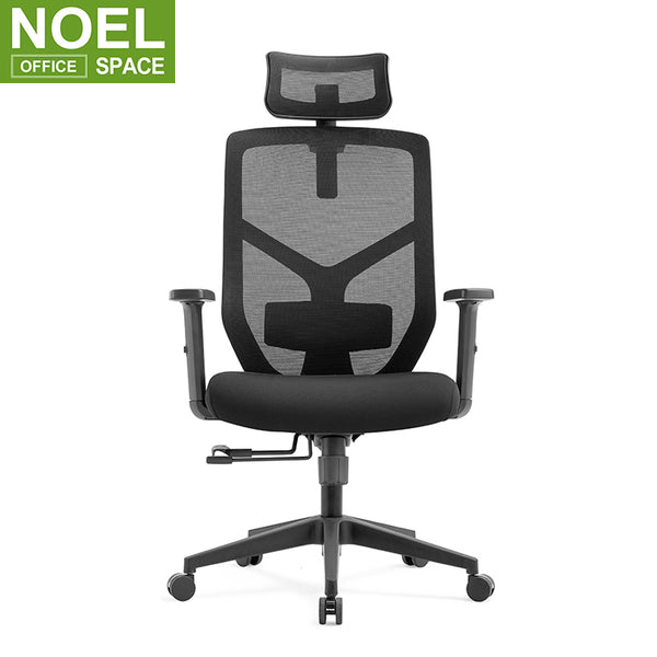 Lina-H(Nylon base), Manufacturer Wholesale breathable Mesh Cloth Computer Chair simple modern chair